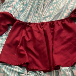 Off the shoulder top